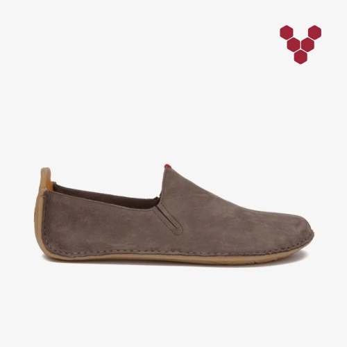 Vivobarefoot Ababa II Mens Slip On Shoes Brown UK MKVP